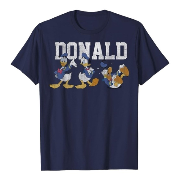 Disney Other - Disney and Friends Donald Duck Kids sz S Navy T